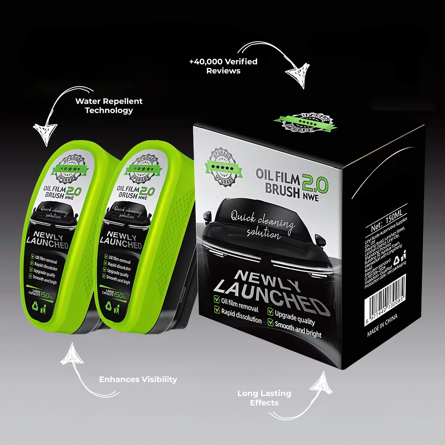 AutoKlear Glass Cleaner 2.0